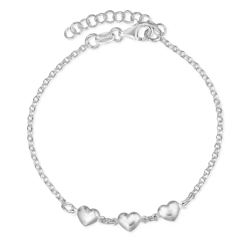 hart armband in zilver