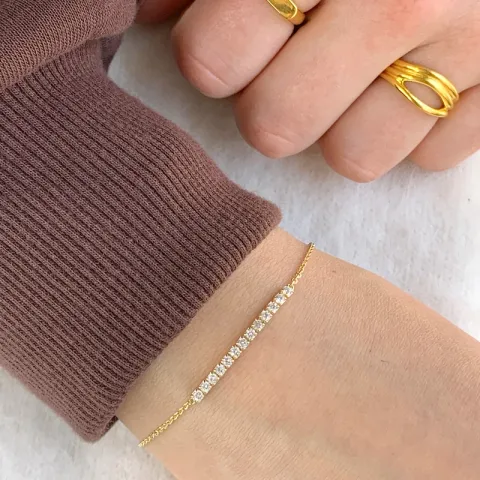 armband in verguld sterlingzilver