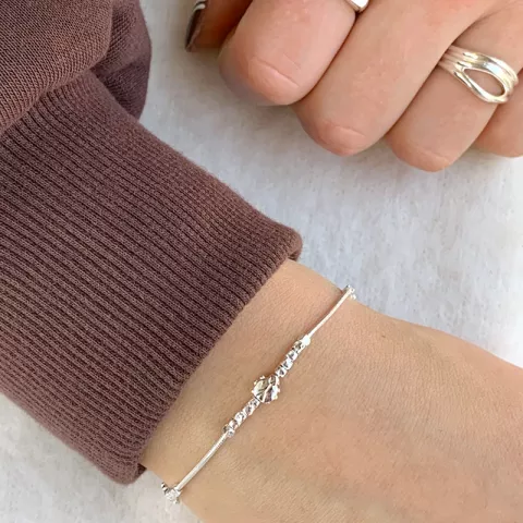 lieveheersbeestje kinder armband in zilver