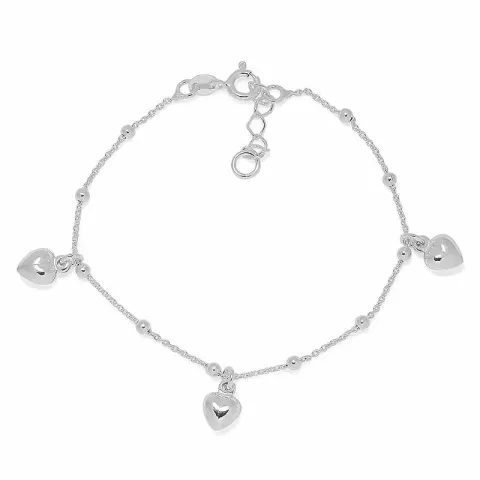 hart armband in zilver