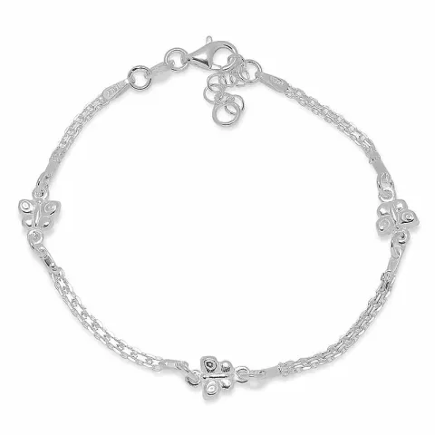 vlinder armband in zilver