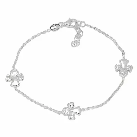 engel kinder armband in zilver