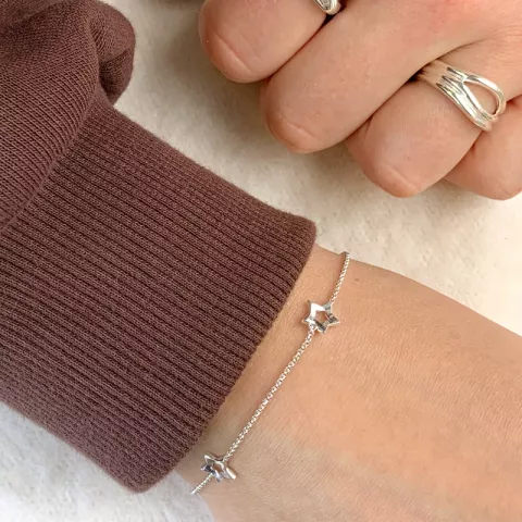 ster armband in zilver