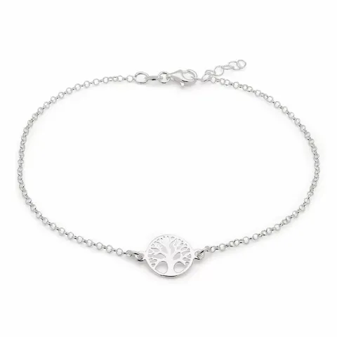 testsieraad boom van het leven enkelbandje in zilver