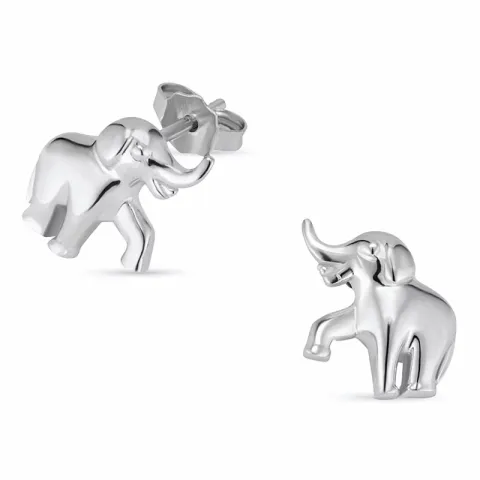 olifant oorsteker in zilver