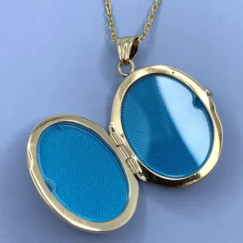 21 x 26 mm medaillon in 9 karaat goud