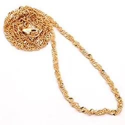 BNH singaporeketting in 8 karaat goud 42 cm x 3,5 mm