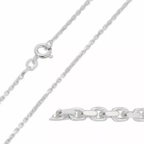 BNH Anker facet ketting in zilver 36 cm x 1,4 mm