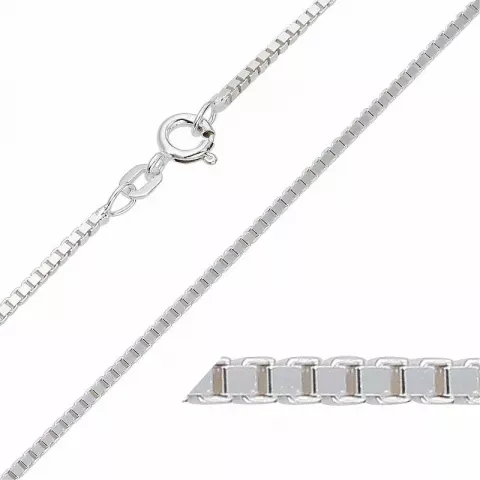 Bnh venetiaanse ketting in zilver 36 cm x 1,5 mm