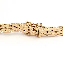 BNH Schakelarmband in 14 karaat goud 18,5 cm x 5,0 mm