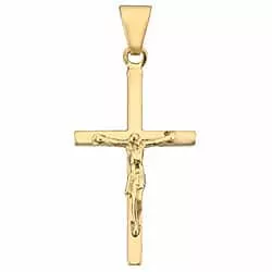 Jezus goud BNH kruis in 8 karaat goud