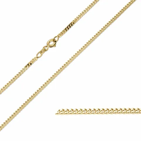 BNH pantserketting in 14 karaat goud 55 cm x 2,1 mm