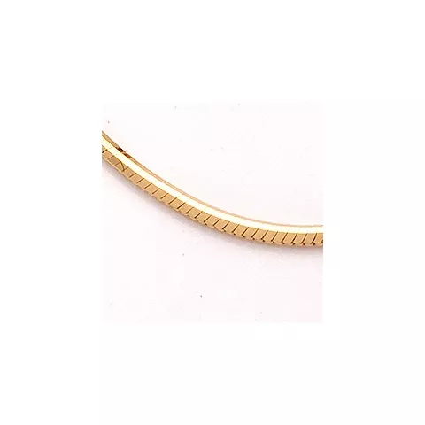 BNH slangenketting in 14 karaat goud 42 cm x 1,6 mm