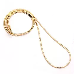 slangenketting in 14 karaat goud 50 cm x 1,6 mm