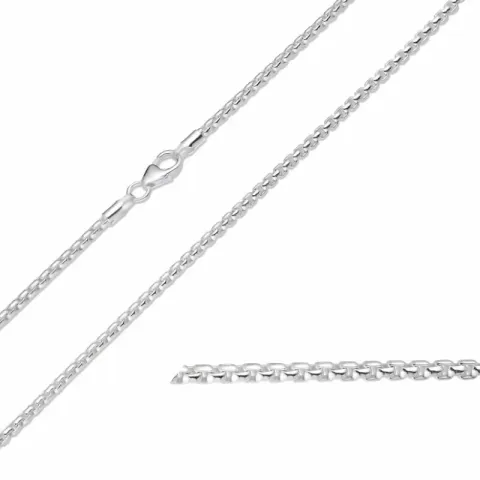 BNH venetiaanse ketting rund in zilver 40 cm x 2,0 mm