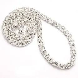 BNH palm ketting in zilver 45 cm x 6,0 mm