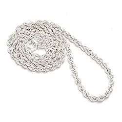 Cordelketting in zilver 42 cm x 3,2 mm