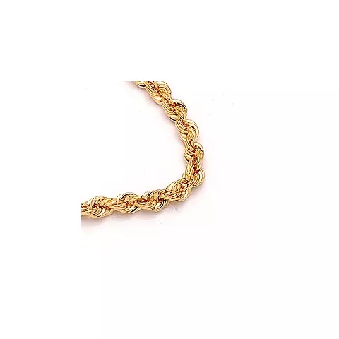 BNH cordel armband in 14 karaat goud 17 cm x 2,7 mm