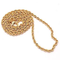 BNH cordel ketting in 8 karaat goud 45 cm x 2,7 mm