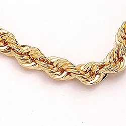 BNH cordel armband in 8 karaat goud 18,5 cm x 2,7 mm