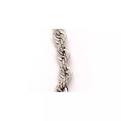 BNH cordel ketting in 14 karaat witgoud 42 cm x 2,7 mm
