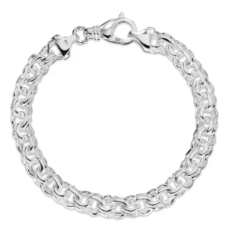 BNH Bismarck armband in zilver 18,5 cm x 8,5 mm