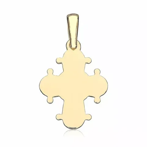 13 x 15 mm dagmarkruis in 8 karaat goud