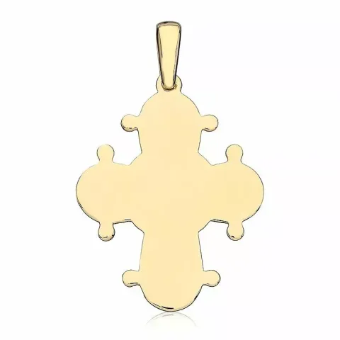 21 x 25 mm dagmarkruis in 8 karaat goud
