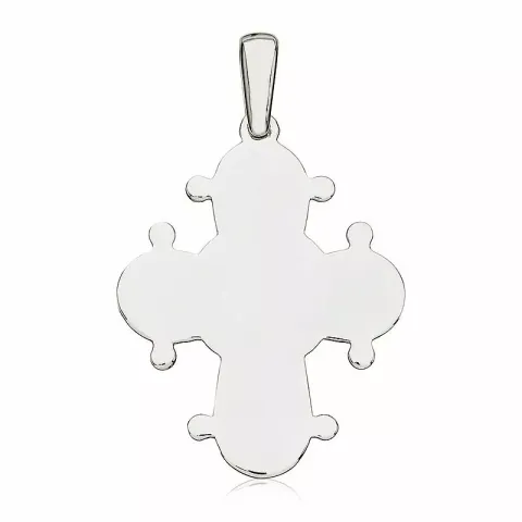 21 x 25 mm zilver dagmarkruis in zilver