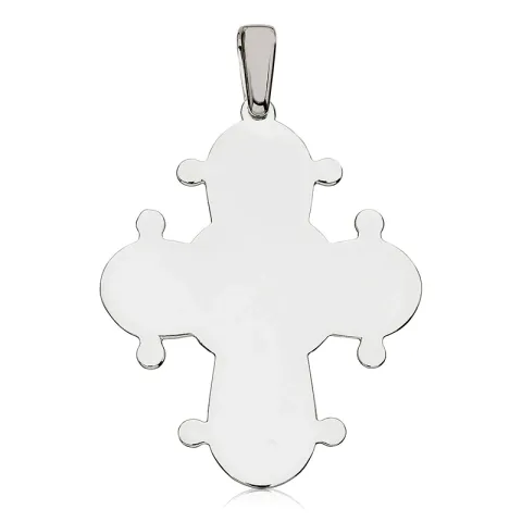 29 x 35 mm zilver dagmarkruis in zilver