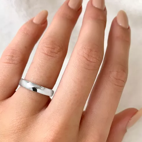 smal ring in zilver