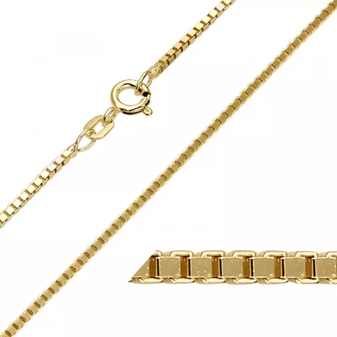 BNH venetiaanse armband in 14 karaat goud 17 cm x 1,5 mm