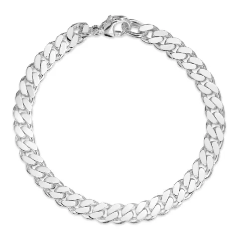 BNH pantserarmband in zilver 17 cm x 5,4 mm