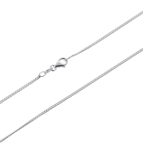 kaart pantserketting in zilver 42 cm x 1,4 mm