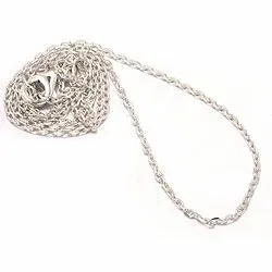 kaart ankerketting in zilver 38 cm x 1,0 mm