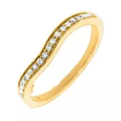 diamant gouden ring in 14 karaat goud 0,14 ct
