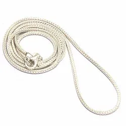 kaart foxtail ketting in zilver 38 cm x 1,4 mm