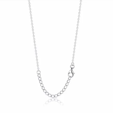 ketting in zilver met hanger in zilver