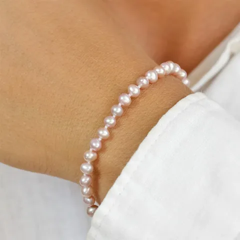 17 cm parel armband met zoetwaterparel.