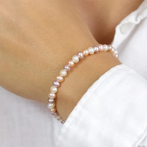 21 CM parel armband met zoetwaterparel.