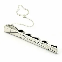 dasspeld in geoxideerd sterlingzilver