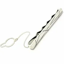 dasspeld in geoxideerd sterlingzilver