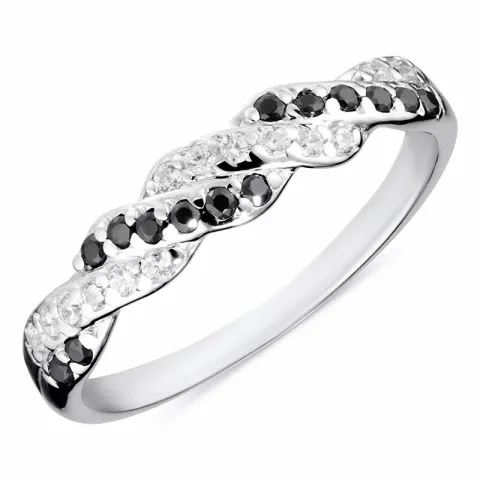 zirkoon ring in zilver