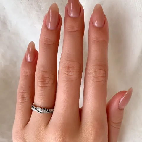 zirkoon ring in zilver
