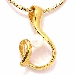 Hanger in verguld sterlingzilver