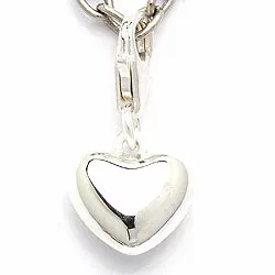 hart bedeltjes in zilver
