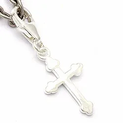 kruis bedeltjes hanger in zilver