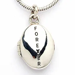 testsieraad medaillon in zilver