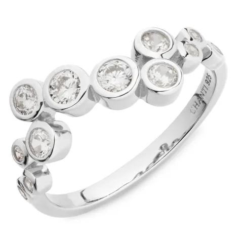 zirkoon ring in zilver
