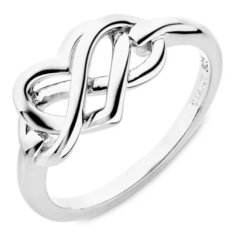infinity ring in zilver - Amoré